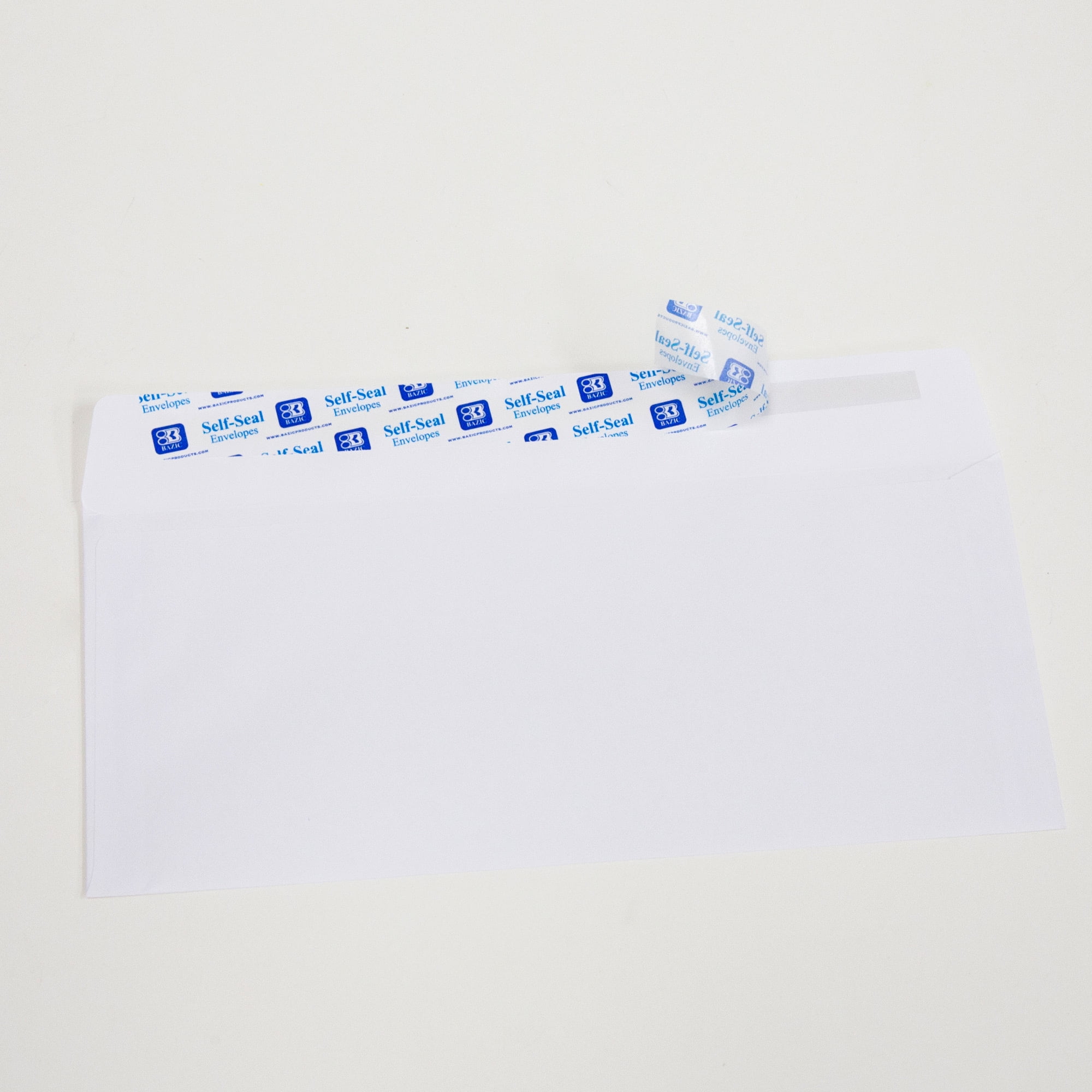 BAZIC Self Seal White Envelope 4 1/8" x 9 1/2" #10 Mailing Envelopes, 960-Count