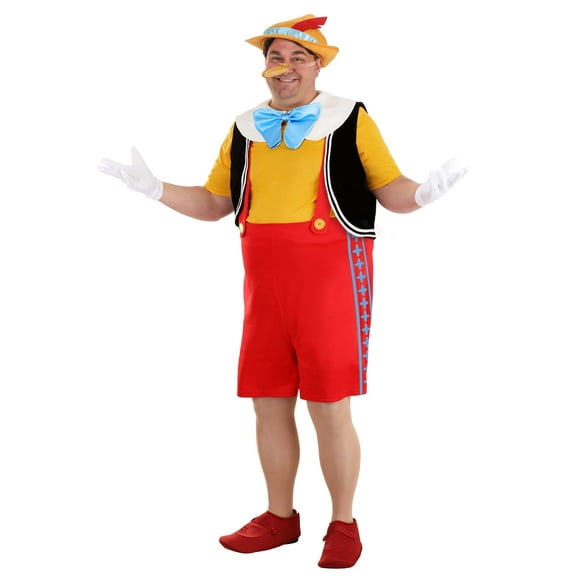 Plus Size Deluxe Disney Pinocchio Costume