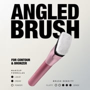 Real Techniques Cheek Hugging Contour Makeup Brush for Sculpting