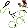 thumbnail image 4 of COM1950s Rope Leashes for Dogs, Eash Main Lead Rope with Padded Handle Two Detachable Leash Splitters Heavy-Duty Clip, Dog Rope Leash, Lead Leashes for Dogs, Dog Lead Leash, 4 of 7
