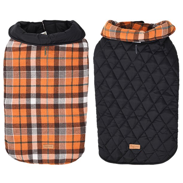 Chaqueta para Abrigo Cálido Reversible Impermeable Pequeños Medianos Y Grandes