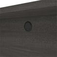 thumbnail image 5 of Atlin Designs Executive Writing Desk in Bark Gray and Slate, 5 of 7