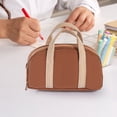 thumbnail image 4 of Weloille Solid Color Simple Multi-functional Velvet Small Pencil Case 1 Pc, Portable and Stationery Organizer, for Everyday Use, 4 of 6