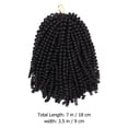 thumbnail image 2 of EeaseCA 1 Pce Postiche Mode Femme Dreadlocks Perruque Dreadlocks Perruque Belle Perruque Naturelle, 2 of 7