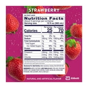 Pedialyte Electrolyte Drink, For Kids & Adults, Strawberry, 1 Liter, Pack of 8