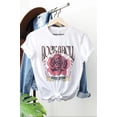 thumbnail image 4 of Vintage Rose Rock and Roll Tour Graphic Tee, 4 of 5