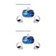 thumbnail image 3 of Inteprter Juego de pegatinas protectoras para controlador de auriculares VR para Quest 2, pegatina de cubierta de auriculares VR de piel de PVC para 1# 2piezas, 3 of 6