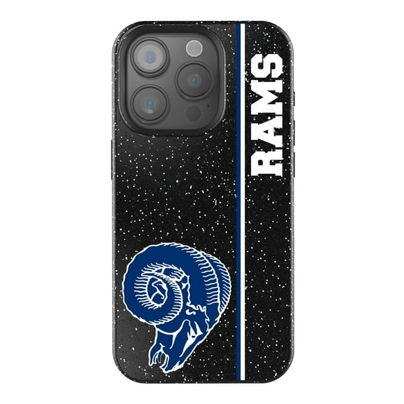 Keyscaper Black Los Angeles Rams iPhone Bling Case