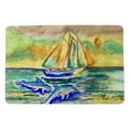 thumbnail image 1 of Betsydrake DM1209 Tapis de Porte à Voile Coucher de Soleil 18 x 26 Po, 1 of 1