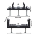 thumbnail image 3 of Heavy Duty Trolley Pull Rod Fixation Clip For Portable Outdoor Utility Cart Camping Fishing Gear Fishing Shopping Trip, 3 of 8