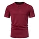 thumbnail image 2 of pstuiky camisetas de hombre, Camiseta de manga corta con cuello redondo y estampado liso para hombre camisas casuales para hombre xl, 2 of 7