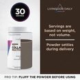thumbnail image 3 of Livingood Daily Collagen Powder For Women & Men, Grass Fed Hydrolyzed Collagen Peptides, Protein & Multivitamins For Healthy Hair, Skin & Nails, Keto & Paleo, Gluten Free, Chocolate, 30 Servings, 3 of 6