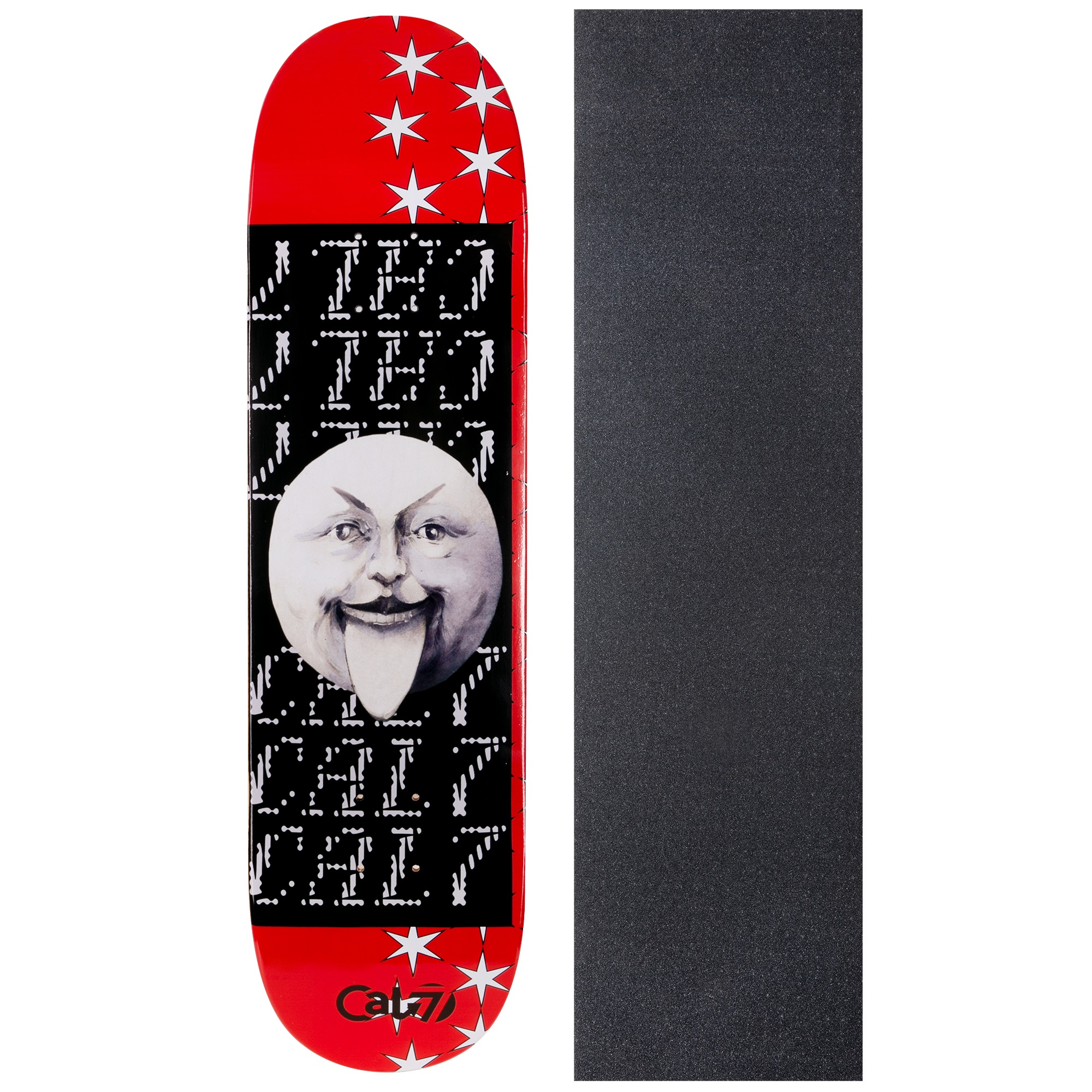 Cal 7 Graphic Skateboard Deck With Grip Tape Canadian Maple 8.0