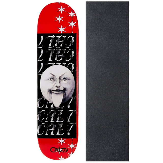 Cal 7 Graphic Skateboard Deck With Grip Tape Canadian Maple 8.0