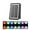Multicolor, variant on Solar Deck Lights Outdoor, Solar Wall Lights IP65 Waterproof Led Solar lights for Outdoor, Lamp Up and Down Lighting, Decor for House Deck Step Patio Garden Decor (Multicolor)