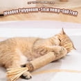 thumbnail image 3 of 3 Pcs Raffia Pet Cats Chew Sticks, for Cats Remove Tartar,Freshen Their Breath,Increase Appetite,Calm Cat Anxiety and Stress,Cat Dental Toy, 3 of 9