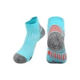 thumbnail image 2 of hoksml Kids Cushioned Arch Support Ankle Running Socks, Breathable Anti Blister Athletic Short Socks for Youth Workout Sports, 2 of 6