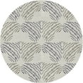 thumbnail image 1 of Ahgly Company Indoor Round Patterned Granite Gray PAT1696X Area Rugs, 8' Round, 1 of 6