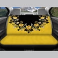 thumbnail image 6 of Uourmeti Car Seat Covers Interior Decor Polyester, Compatible with SUV Seats Auto Seats, for Cars Truck, Yellow Floral Embroidery Design, 6 of 10