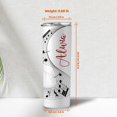 thumbnail image 4 of Personalized Music Notes Skinny Tumbler Gifts - Customized Music Notes With Inspirational Saying Tumbler - Unique Gifts For Musicians - Custom Name 20oz Insulated Stainless Steel Tumbler, 4 of 7