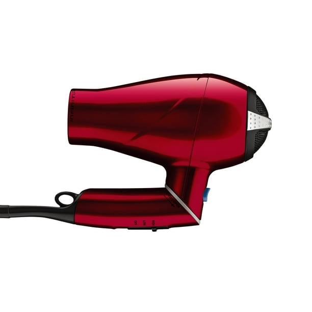 INFINITIPRO BY CONAIR 1875 Watt Compact AC Motor Travel Styler Hair Dryer with Twist Folding Handle Blue Walmart