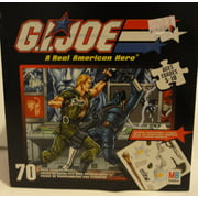G.I. Joe A Real American Hero 70 Piece Puzzle Includes Repositional Stickers