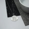 thumbnail image 5 of PicturesOnGold.com Saint Matthew Religious Medal - 2/3 inch Size of Dime, Solid 14K White Gold, 5 of 7