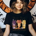 thumbnail image 3 of Hocus Pocus I Need Coffee To Focus Graphic Tee | Funny Witchy Coffee Shirt for Women, Ash, Size XL, 3 of 6