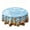 Light Blue-BA Home Decor, variant on JJV Oktoberfest Round Tablecloth Waterproof Bavarian Check Table Cover with Beer Pretzel Sausage Print German Beer Festival Decorative Table Cloth Gifts for Mom