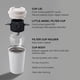 thumbnail image 5 of Juego De Cafetera De Mano Taza De Café Con Aislamiento De Acero Inoxidable Antideslizante Mantenga La Taza De Goteo Caliente Aparato De Café Al Aire Libre A Prueba De Fugas Con Taza De Filtro Moyic HA027498-01, 5 of 6