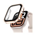 thumbnail image 1 of wonima02 Screen Protector for Apple Watch Case Cover Series 10 9 SE 8 7 6 5 4 40mm 44mm 41mm 45mm 42mm 46mm Tempered Glass Waterproof PC Protective Bumper Face for iwatch SE2 gen2 Women Men, 1 of 1