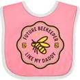 thumbnail image 3 of Inktastic Future Beekeeper Like Daddy Boys or Girls Baby Bib, 3 of 4