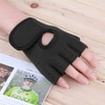 thumbnail image 2 of Guantes de Fitness de Color puro para hombre y mujer, manoplas para culturismo, levantamiento de pesas, sin dedos, 2020 Fivean Guantes deportivos, 2 of 2