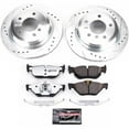 thumbnail image 3 of PowerStop Rear Z26 Street Warrior Carbon-Fiber Ceramic Brake Pad and Drilled and Slotted Rotor Kit Fits: BMW Select Models K7008-26, 3 of 9