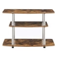 thumbnail image 4 of Convenience Concepts 131020BDW Designs2Go No Tools 3 Tier TV Stand - Barnwood, 4 of 5