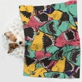 thumbnail image 6 of Naloa Angry Shark Pattern Dog Blanket, 3 Sizes Cat Blanket for Indoor Cats Large Medium Small Dog Gifts-Large, 6 of 8