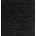 thumbnail image 5 of SAFAVIEH Clyde Solid Plush Polyester Shag Runner Rug, Black, 2'3" x 8', 5 of 5