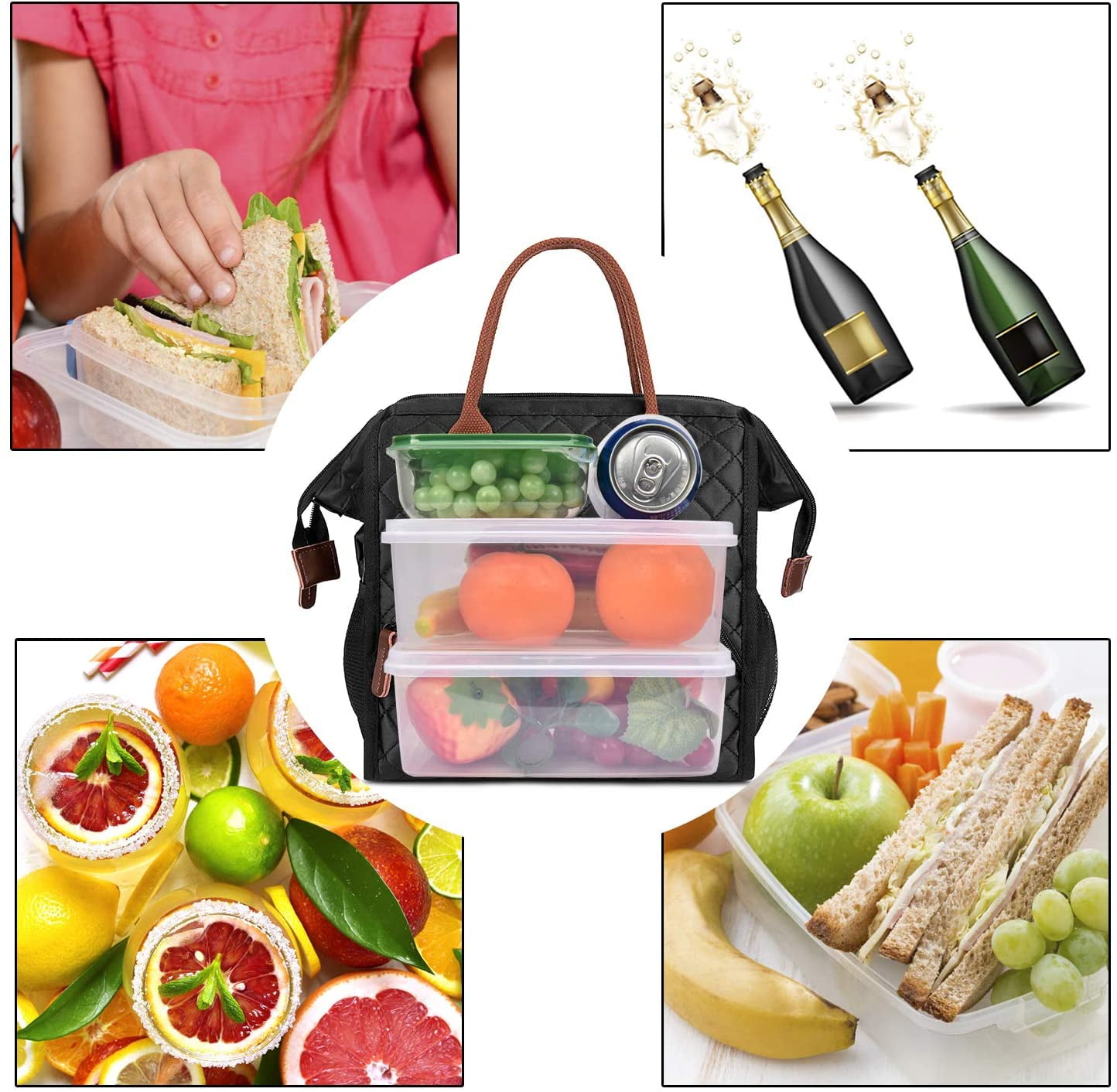 AREA Lunch Box Bag in Black – L'Oeuvre