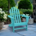 thumbnail image 5 of Hanover Classic All-Weather Adirondack Chair in Aruba Blue, 5 of 10