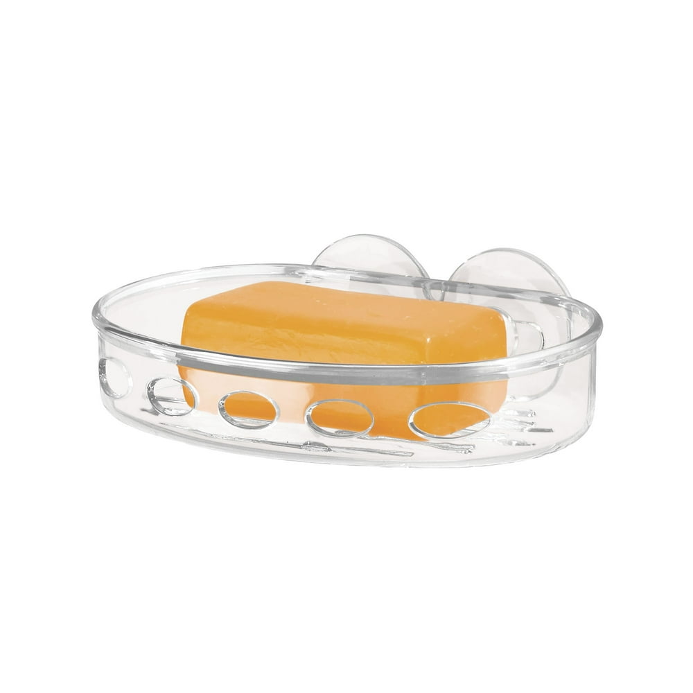 Mainstays Clear Suction Soap Dish