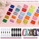 thumbnail image 3 of Kit para hacer pulseras PAXCOO, 985 piezas, con 110 madejas de hilo de bordar, 3 of 7
