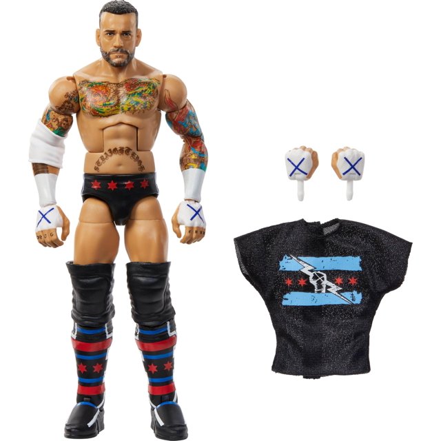 Figura de acción Mattel WWE Elite CM Punk Series #115 15cm