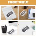 thumbnail image 3 of HLONK 8 Pcs Cassette Vierge pour Enregistrement de Musique et de Discours avec Étui Transparent pour Messages de Fête Rétro DIY Coque Rigide Enseignement et Enregistrement Vocal, 3 of 8