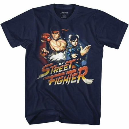 Street Fighter Gaming Ryuchunli Adult Short Sleeve T