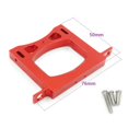 thumbnail image 4 of Parachoques trasero CNC RC Universal para WPL 4WD 6WD 1/16 Car Semi Sunnimix rojo, 4 of 5
