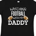 thumbnail image 4 of Inktastic Watching Football with My Daddy Boys or Girls Toddler T-Shirt, 4 of 5