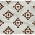 thumbnail image 5 of oneOone Cotton Poplin Twill Brown Fabric Block Dress Material Fabric Print Fabric By The Yard 56 Inch Wide, 5 of 6