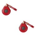 thumbnail image 1 of VONKY Clé Couverture PU Cuir Mignon Ajustement pour Copain Moto Rouge 2Set, 1 of 6