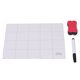 thumbnail image 1 of Alfombrilla De Trabajo, Práctica Larga Vida útil, Fácil De Usar, Almohadilla De Reparación Magnética Regrabable Con Borrador Para Mantenimiento Del Teléfono, 1 of 7