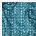 thumbnail image 4 of Soimoi Blue polyester Crepe Fabric Cupcake Party Print Sewing Fabric Yard 52 Inch Wide, 4 of 5